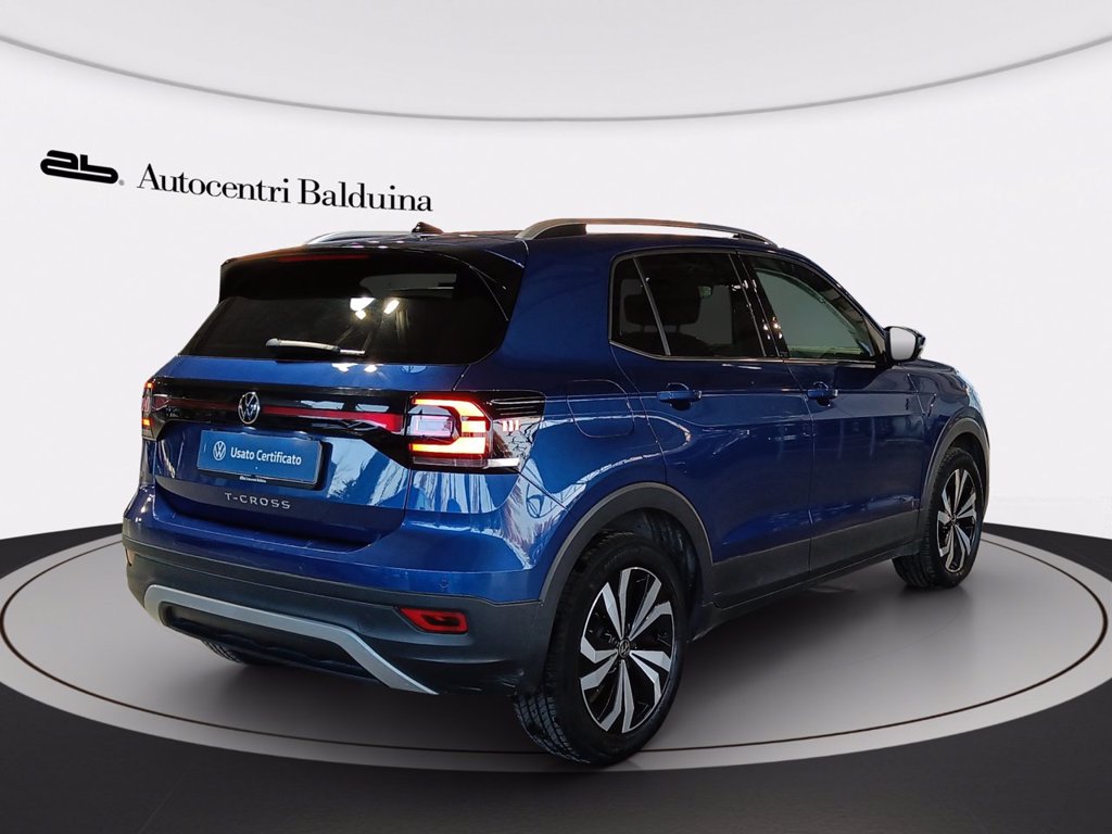 VOLKSWAGEN T-cross 1.0 tsi advanced 110cv dsg