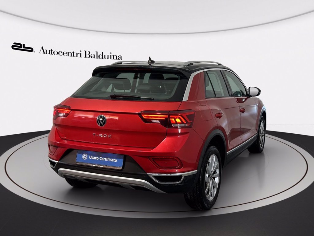 VOLKSWAGEN T-roc 1.0 tsi style 110cv