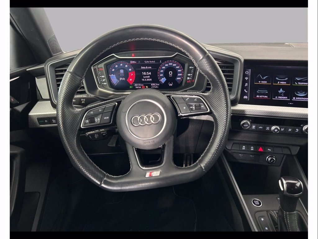 AUDI A1 sportback 30 1.0 tfsi identity black 110cv s-tronic