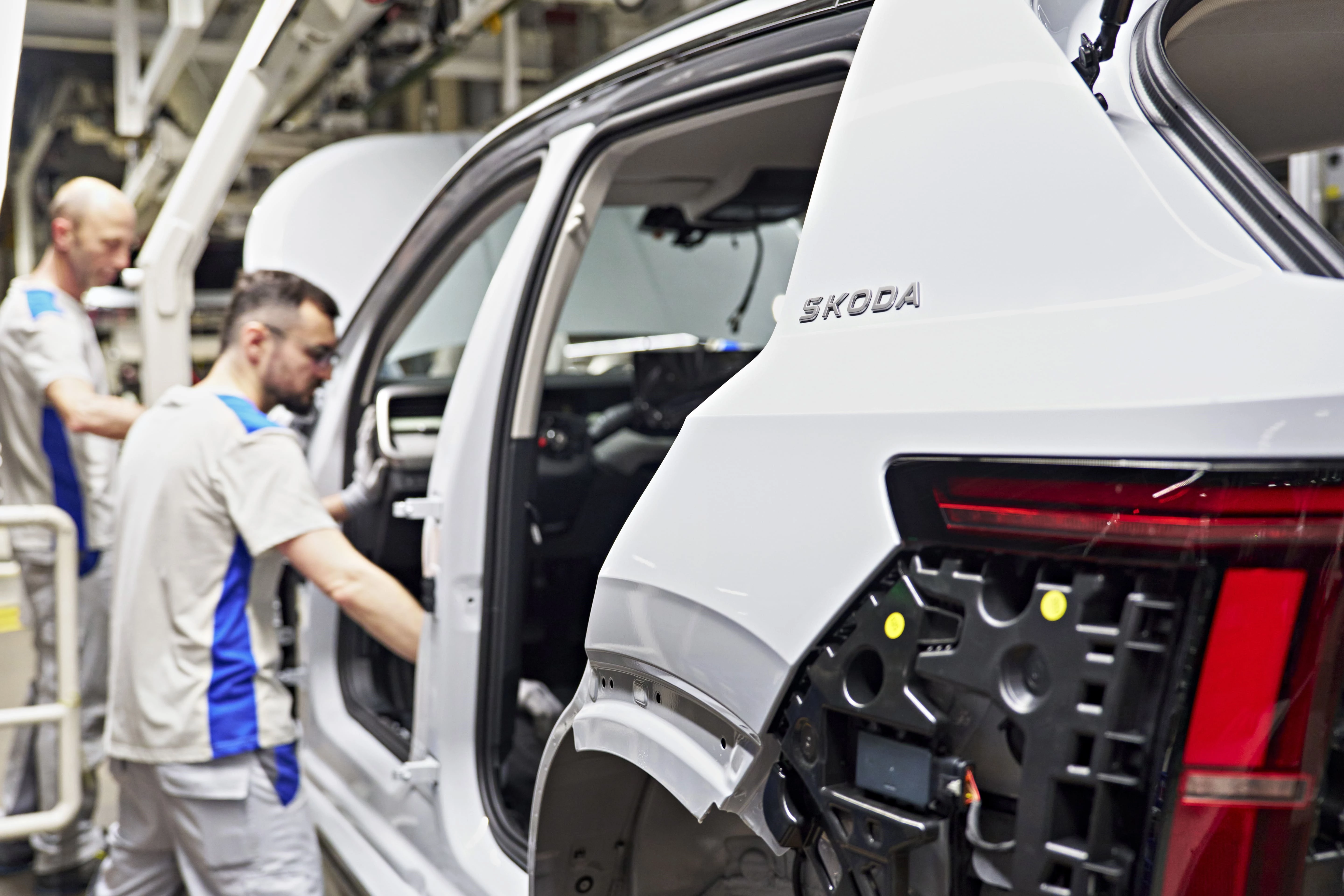 Stabilimento Pamplona Skoda