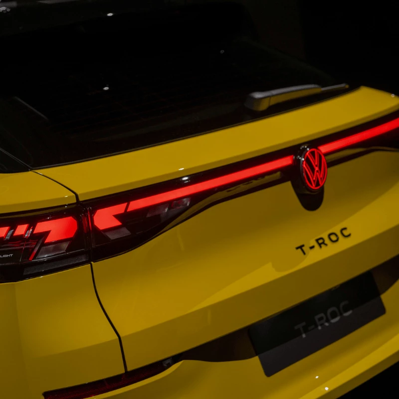 Nuovo T Roc Dettaglio Retro Led