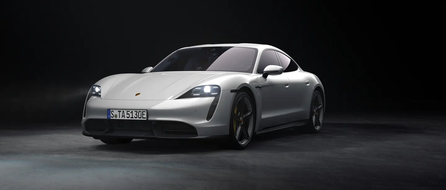 Porsche Taycan Slide