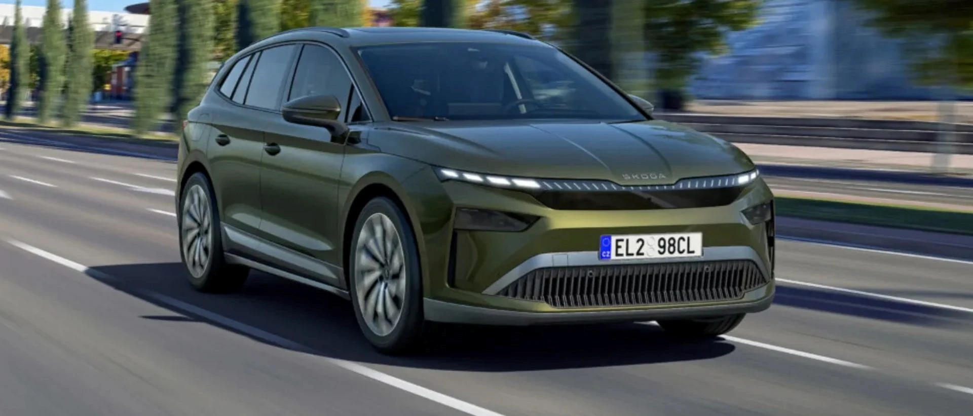 Skoda Enyaq Promo Slide